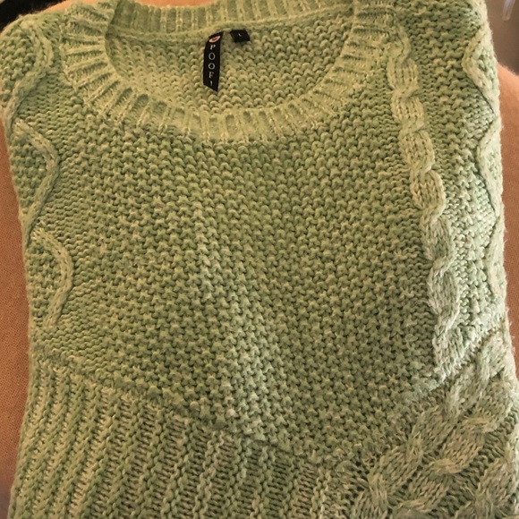 Light green knit sweater - Picture 2 of 3